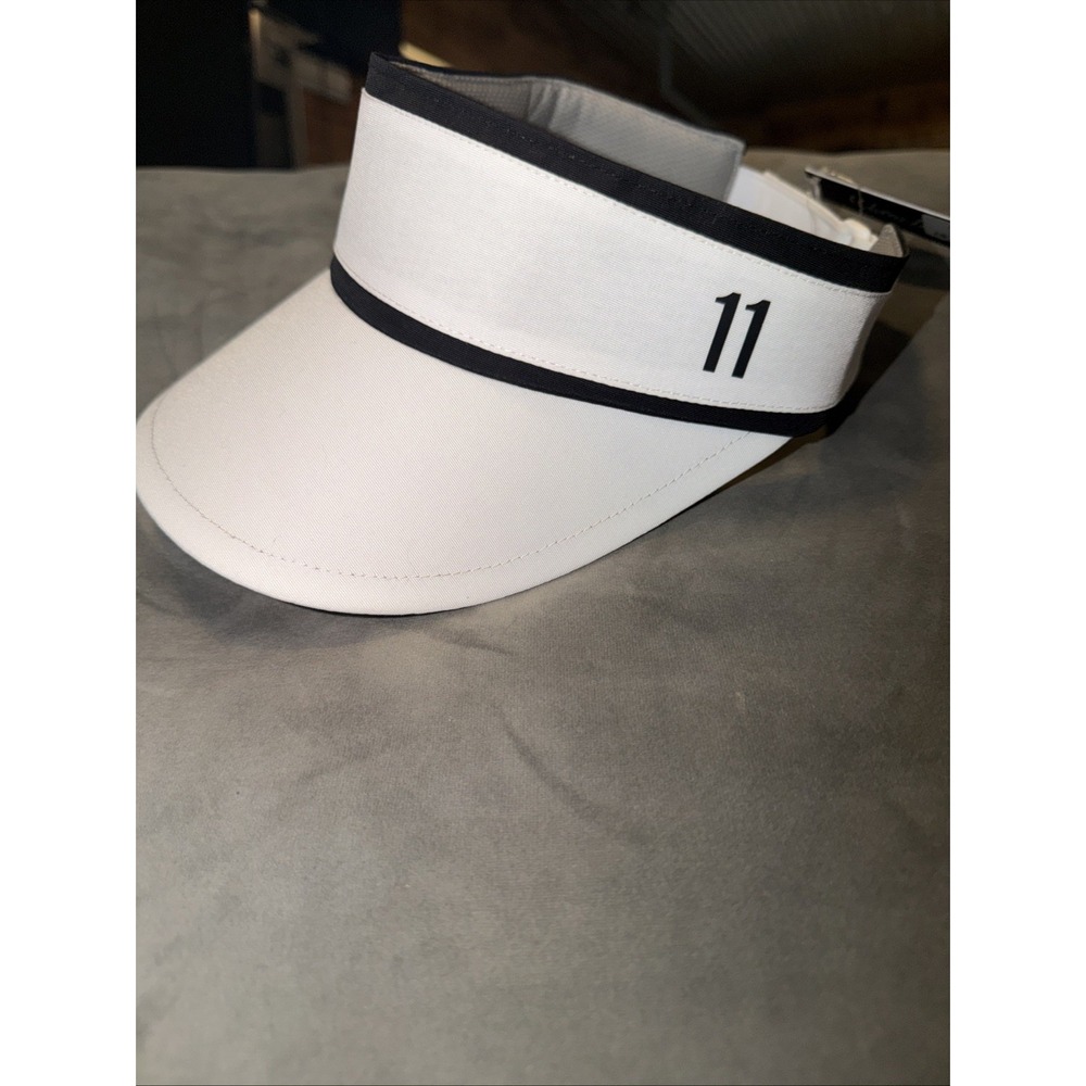 Walter Hagen 11 Performance Women's Golf Visor OSFA White/Black Long Brim